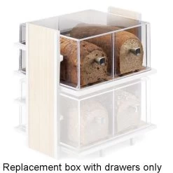 Cal-Mil 1480 Replacement Drawer For 1279 Breadbox Display