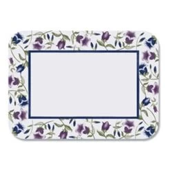 Hoffmaster® 427270 Trumpet Border Traymat - 1000 / CS