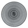 Vollrath® 1620-06 14-1/2" Round Black Anti-Skid Mat - 12 / CS