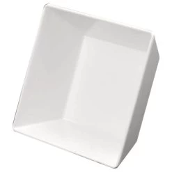 American Metalcraft SQB88 White Porcelain 47 Oz Square Bowl