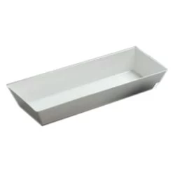 American Metalcraft MLRP19 Long 19-5/8" X 7-7/8" White Bowl