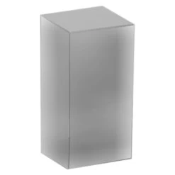 American Metalcraft SSR8 Brushed S/S 4" Square Riser