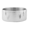 American Metalcraft DWBH10 Hammered S/S 156 Oz Double Wall Bowl