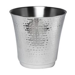American Metalcraft HMWB Hammered S/S 9-3/4"H Wine Bucket