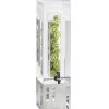 Cal-Mil 1602-3INF-55 3 Gallon Squared Infusion Beverage Dispenser