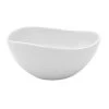 Elite Global Solutions M65OV-NW Organic White 24 Oz. Almost Oval Bowl