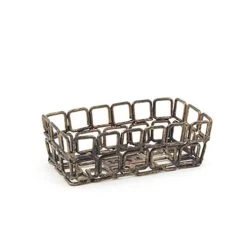 FOH BBK046GOI22 Coppered Wireware Link Packet Holder"
