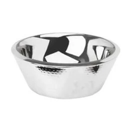 Eastern Tabletop 9330 Hammered 12" Insulated Stainless Bowl