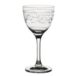 MCC 4854RA351 Vintage Dots 5.5 Oz. Nick & Nora Glass - 24 / CS