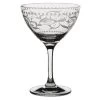 MCC 4854RA354 Vintage Dots 8 Oz Martini/Cocktail Glass - 24 / CS