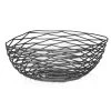TableCraft BK17310 Artisan Collection Black 10" Square Metal Basket