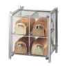 Cal-Mil 1146-74 One By One Silver 4-Drawer Bread Case
