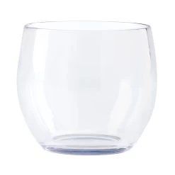 G.E.T. SW-1460-CL Stemless 8 Oz. Wine Glass - 24 / CS