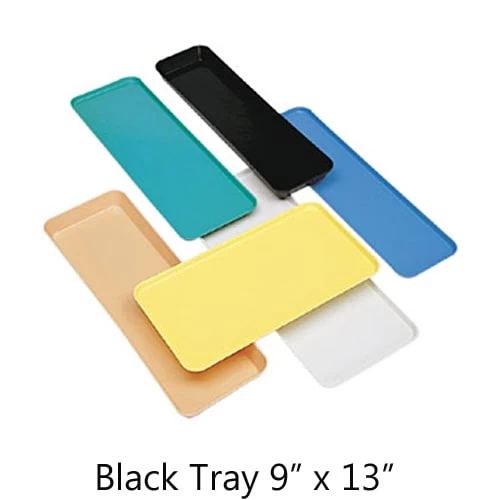 Cambro 913MT110 Black 8-7/8" X 12-3/4" Market Display Tray