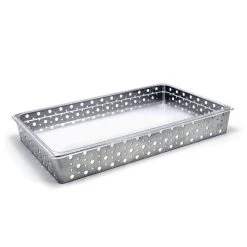 FOH BHO071BCI20 Dots 20" Shallow Housing / Pan Set - 2 / CS