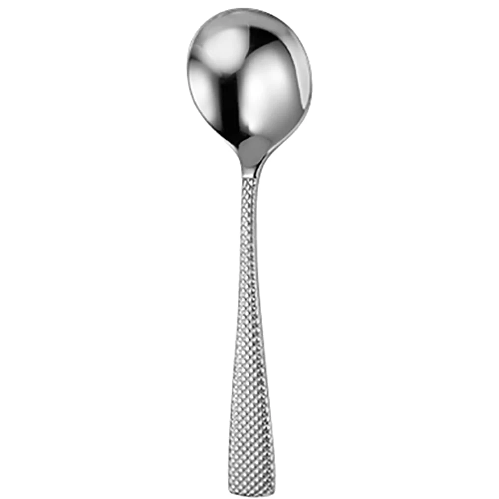 Oneida T057SRBF Jade™ S/S 6.75" Round Bowl Soup Spoon - Dozen