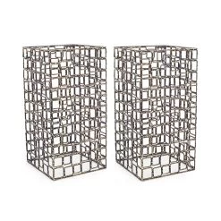 FOH BRI011GOI28 Coppered Wireware B3 13" Link Risers - Set