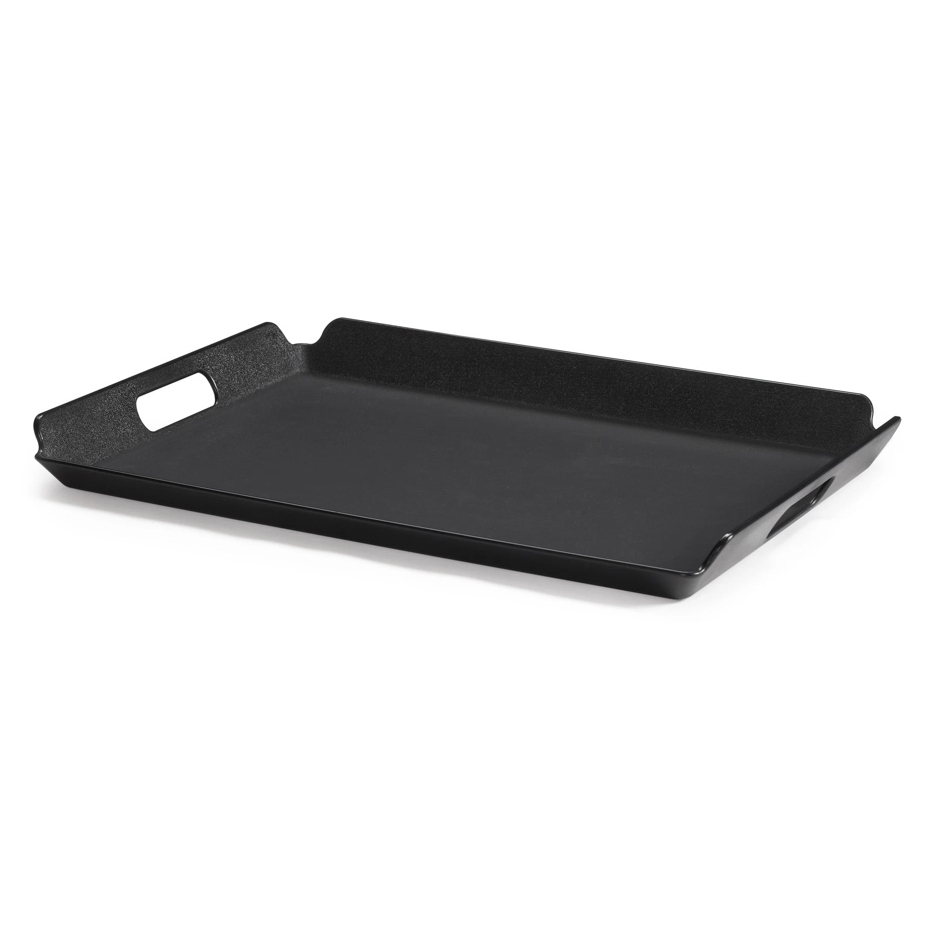 G.E.T. RST-1523-BK Black 15.25 X 21.25 Room Service Tray - Dozen