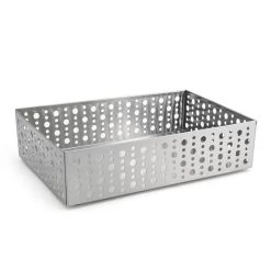 FOH BHO042BSS21 Dots 6" X 9" Stainless Steel Holder