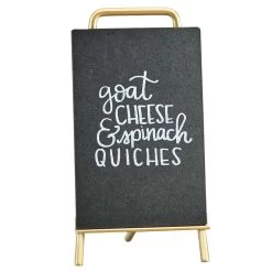 Cal-Mil 3717-46-46 Mid-Century Brass 4" X 6" Easel