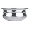 World® Tableware PBB-3 Hammered S/S 4 Oz. Pot Belly Bowl - 12 / CS