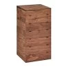 Cal-Mil 3627-78 Walnut 9 X 9 X 18" Crate Riser