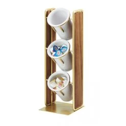 Cal-Mil 3715-46 Mid-Century 6.5 X 6.5 X 19.5 Cylinder Display