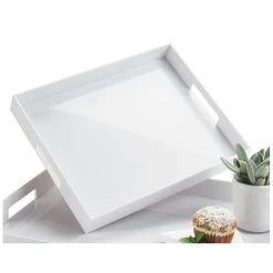 Cal-Mil 3475-1-15 White 15" X 12" Tray