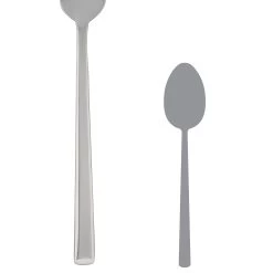 La Tavola 5506J003 Yuki 7-1/2" Dessert Spoon - Dozen