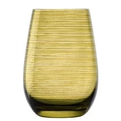 Stolzle S3527612T Twister Olive Swirl 16.5 Ounce Glass - 24 / CS
