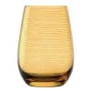 Stolzle S3527312T Twister Amber Swirl 16.5 Ounce Glass - 24 / CS