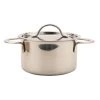 G.E.T. 4-80555 S/S 14 Oz. Mini Bistro Pot With Lid