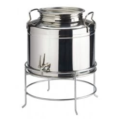 Cal-Mil 3497-3-55 S/S 14 X 14 X 18" Beverage Dispenser W/ Stand