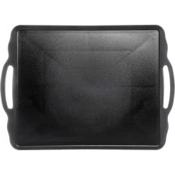 Dinex DXRST152003 Black 20 X 15.5 X 2 In. Room Service Tray - 12 / CS
