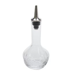 American Metalcraft BBC2  Hand-Cut 4 Ounce Bitters Bottle