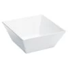 Cal-Mil SR263 White 6 Quart Square Melamine Bowl