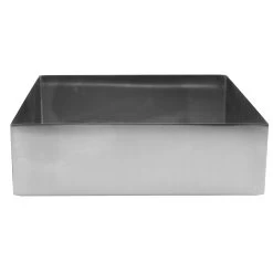 TableCraft SS4005 Professional Bakeware S/S 6 Qt. Rectangular Bowl