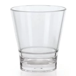 G.E.T. S-9-CL Revo SAN Plastic Clear 9 Oz. Rocks Glass - 24 / CS