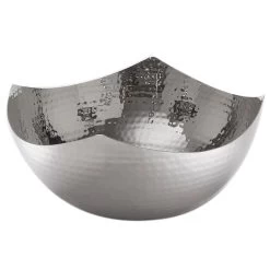 American Metalcraft SBH7 Hammered S/S 126 Ounce Squound Bowl