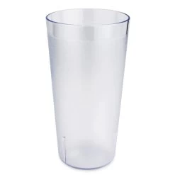 Darling Food Service Clear Plastic 20 Oz. Tumbler - Dozen