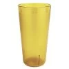 Darling Food Service Amber Plastic 32 Oz. Tumbler - Dozen