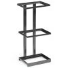G.E.T. MTS-20M-MG Urban Renewal Gray Metal 3-Tier Merchandiser Stand