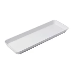 American Metalcraft MTW10 White 29.75 X 4.5" Melamine Market Tray