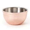 G.E.T. MB-300-CPR/SS Hammered Copper Double Wall 2 Quarts Bowl