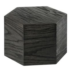 Cal-Mil 435-8-87 Cinderwood 12"D X 8"H Hexagon Riser