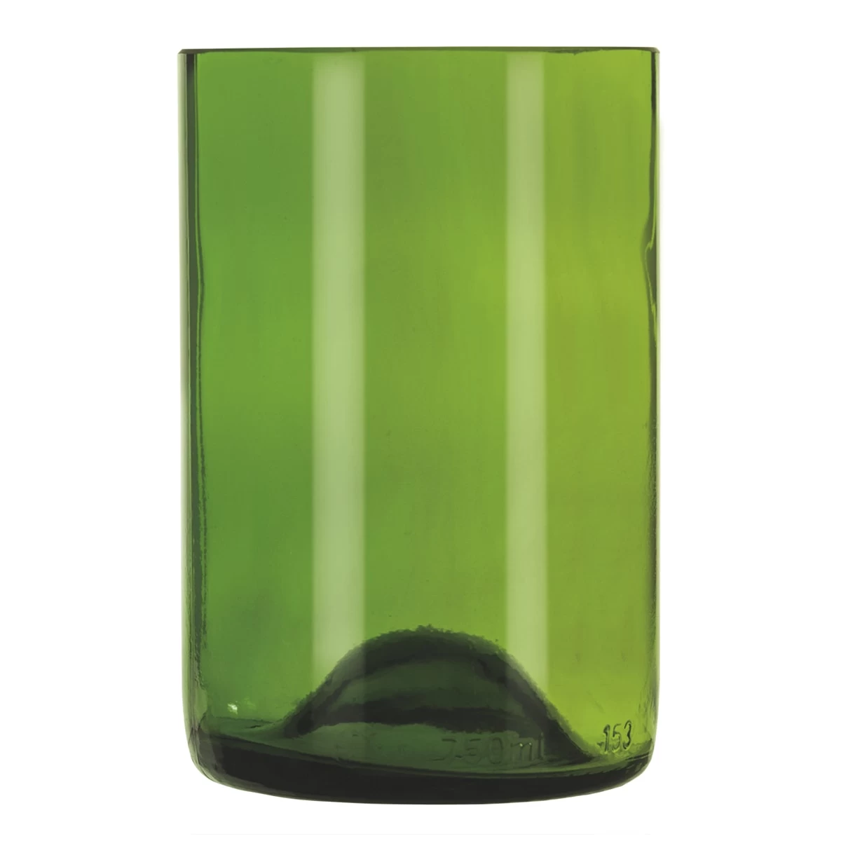 Libbey 97287 Green 12 Oz. Wine Bottle Base Tumbler - 12 / CS