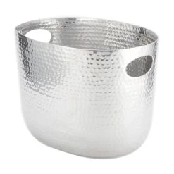 American Metalcraft ATHS9 Hammered Aluminum 7.75 Quart Beverage Tub