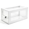 FOH BHO123WHI20 White Acrylic 6-1/4" X 13" Housing Drawer - 2 / CS
