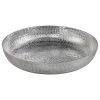 American Metalcraft ASEAS12 Silver Hammered 12 X 2" Seafood Tray