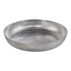 American Metalcraft ASEAS14 Silver Hammered 14 X 2.5" Tray